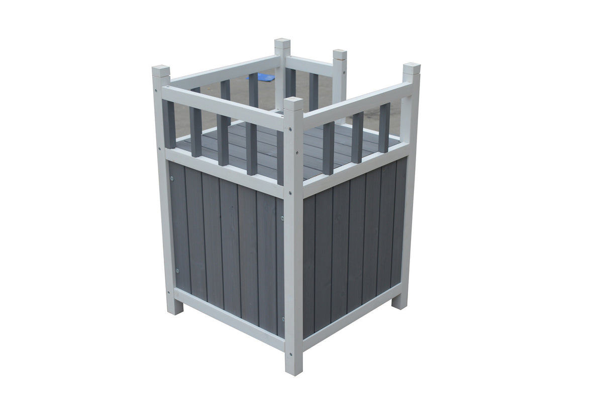 YES4PETS Cat Shelter Condo with Escape Door Rabbit Kitty Dog House Cave