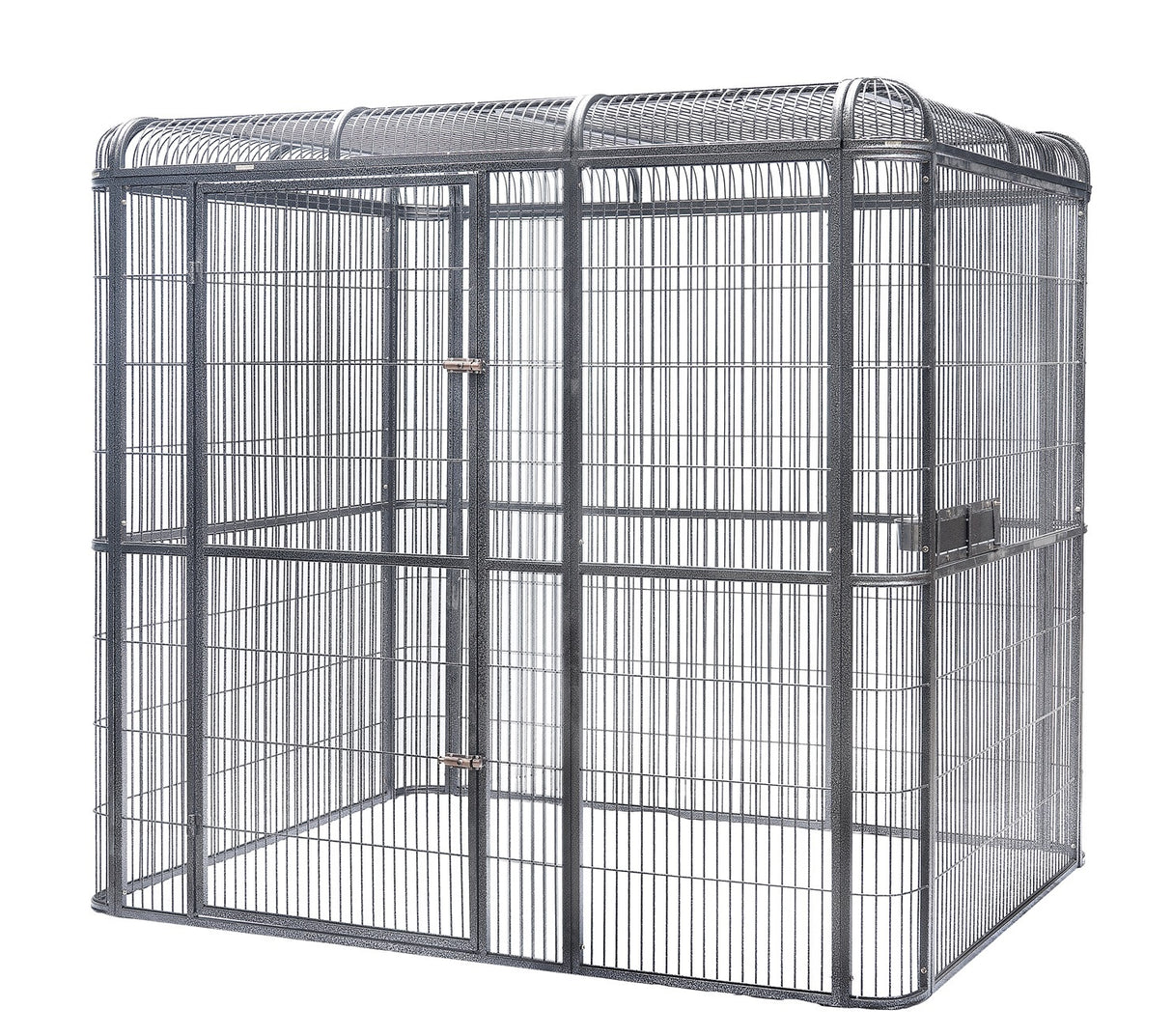 YES4PETS XXXXL Walk-in Bird Cat Dog Chicken Rabbit Cage Pet Parrot Aviary Perch 219x158x203cm With Green Cover