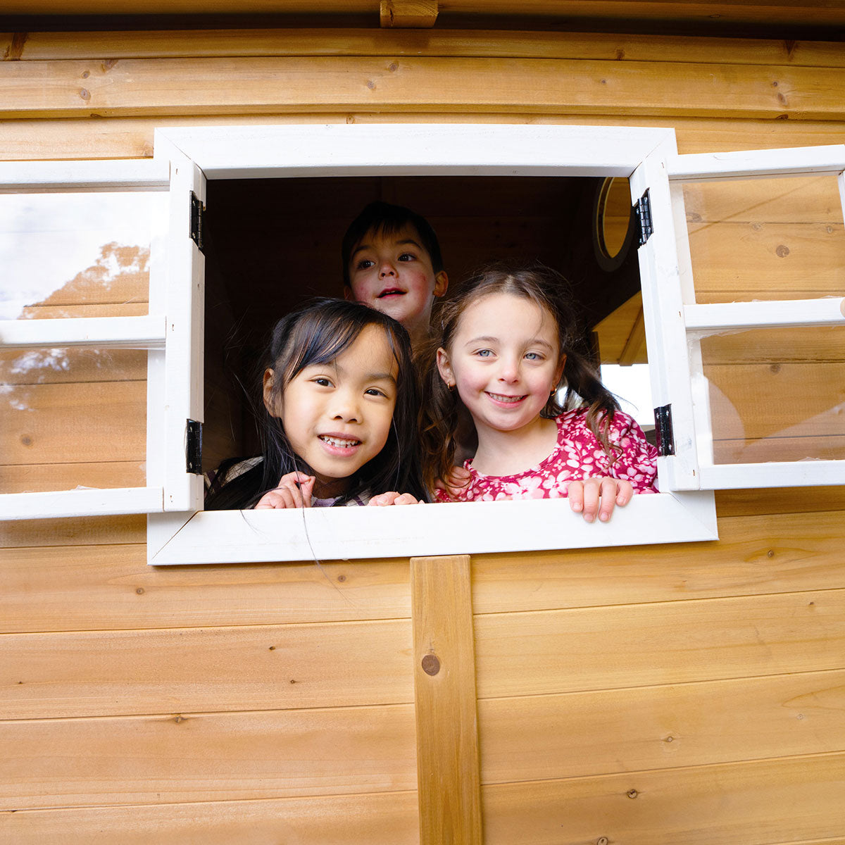 Lifespan Kids Warrigal Cubby House with 2.2m Slide (Pastel Green)