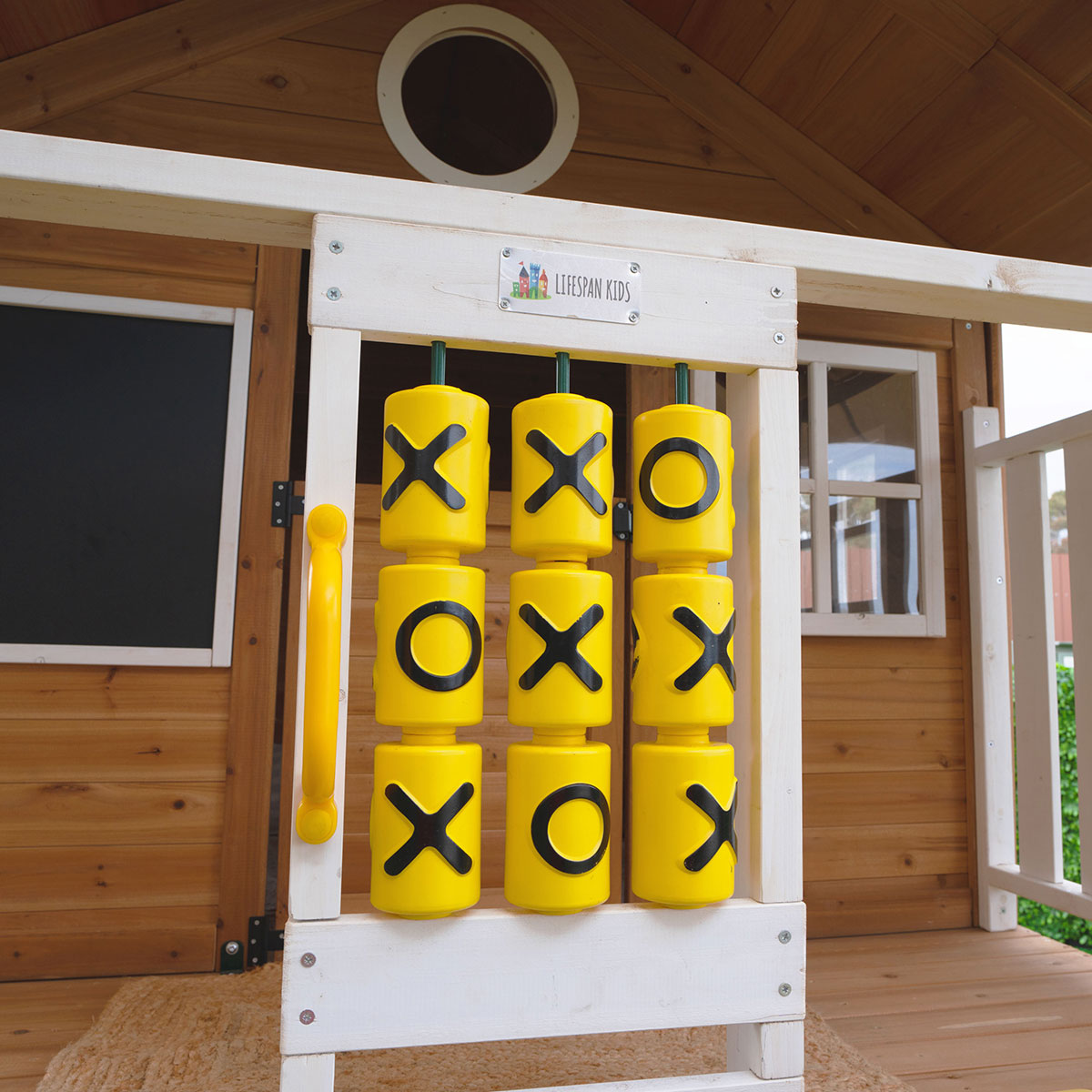 Lifespan Kids Warrigal Cubby House with 2.2m Slide (Pastel Pink)