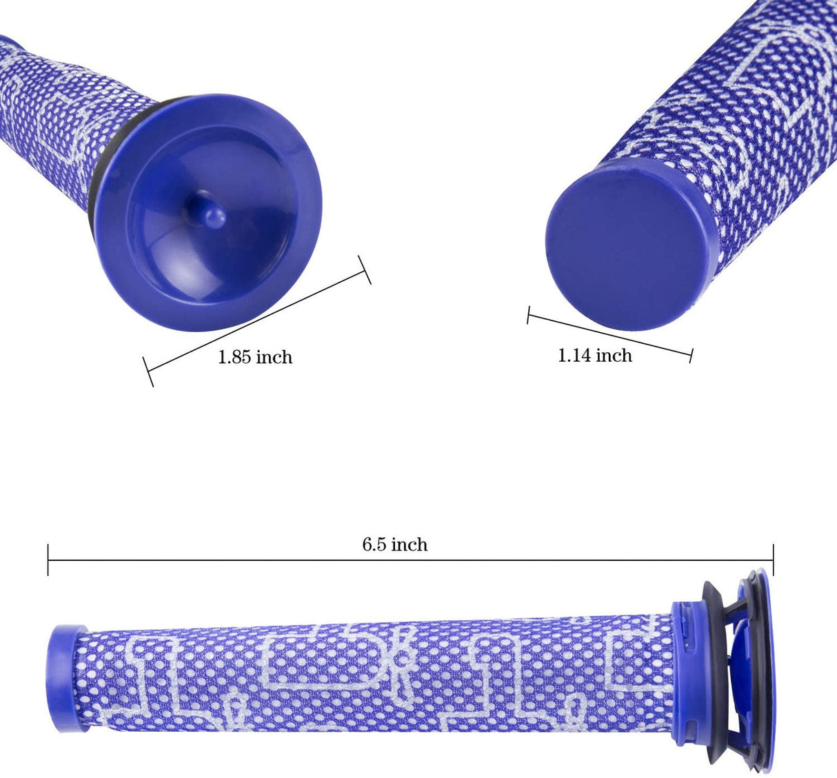 Filter for DYSON V6, V7, V8, DC58, DC59, DC61, DC62 stick vac