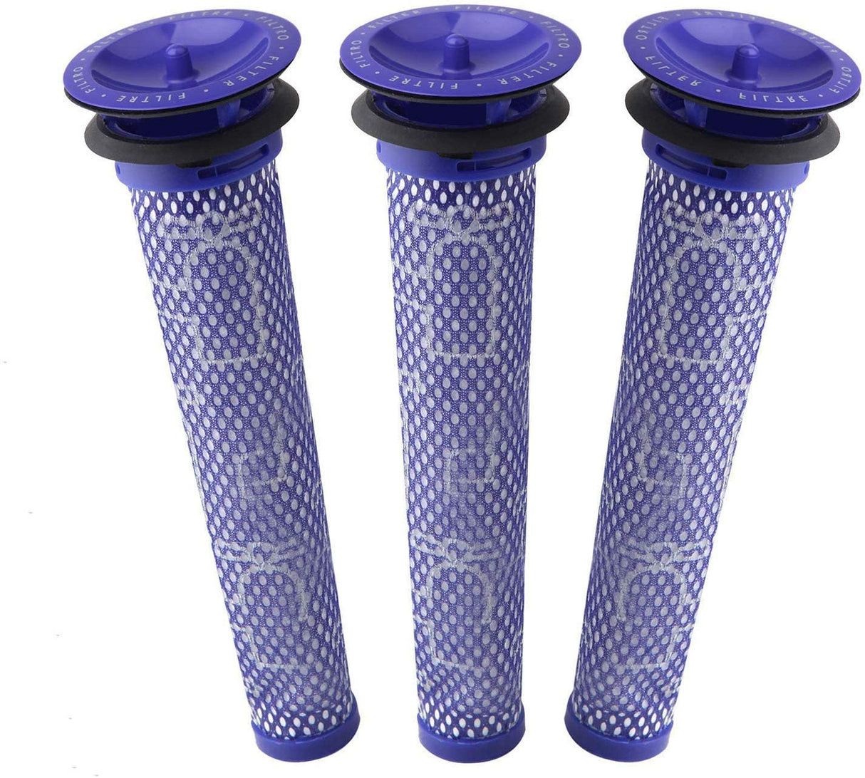 3 x Filters for DYSON V6, V7, V8, DC58, DC59, DC61, DC62 stickvac