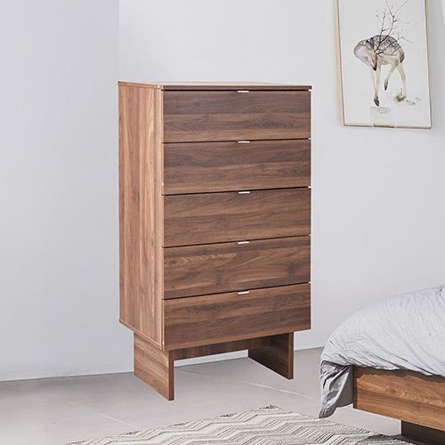 Tallboy with Melamine Finishing 5 Drawers