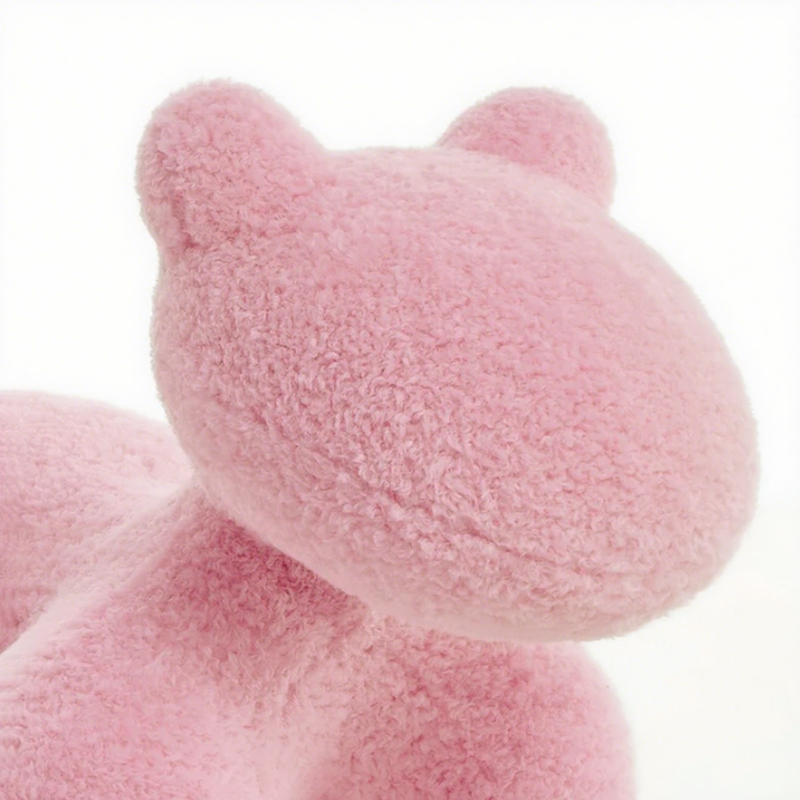 Lamb Stool Chair Pink