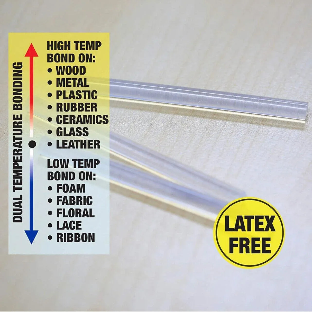 Clear Hot Melt Glue Sticks Adhesive Craft Stick for DIY Glue Tool 7mm 11mm - 7mm x 200mm 50pcs