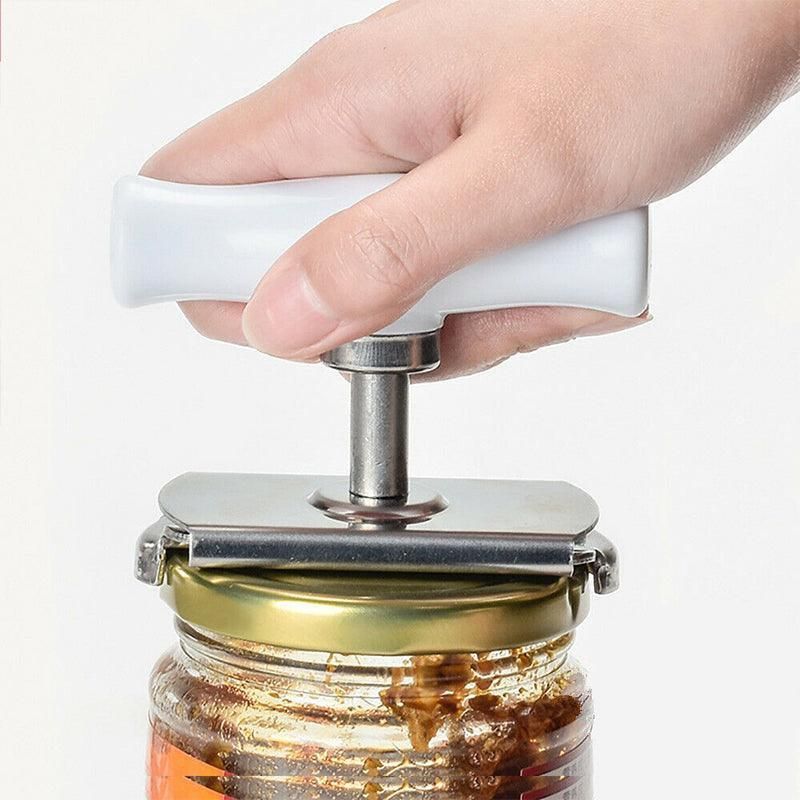 Adjustable Stainless Steel Jar Opener Bottle Lid Remover for Kitchen Use