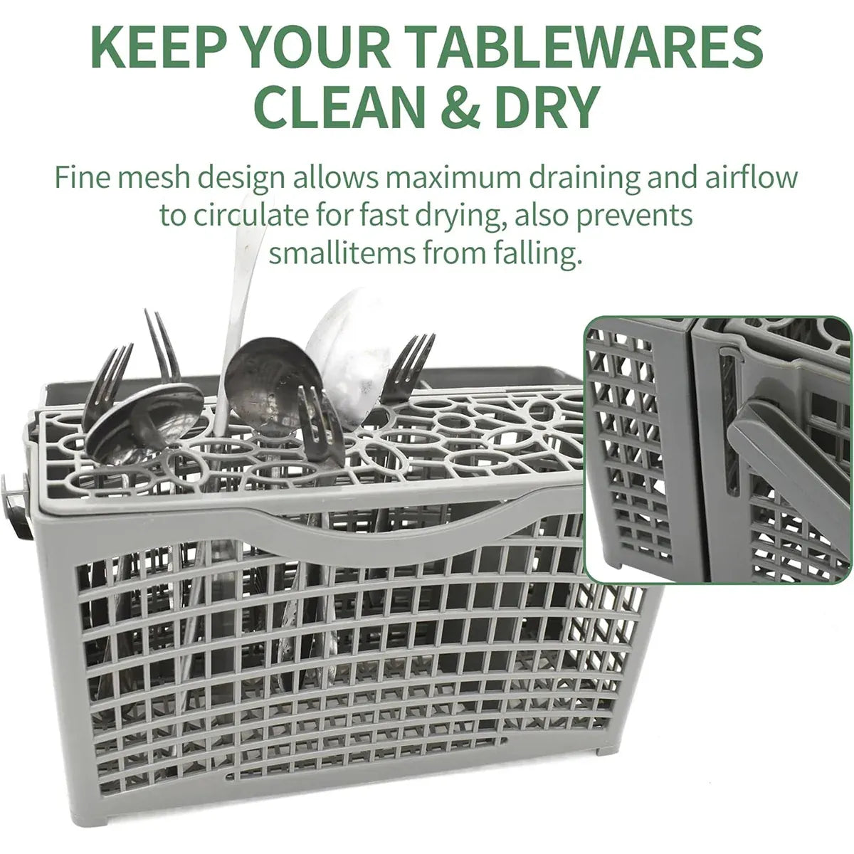 Dishwasher Basket Tableware Knife Fork Storage Box for Kitchen Storage Box