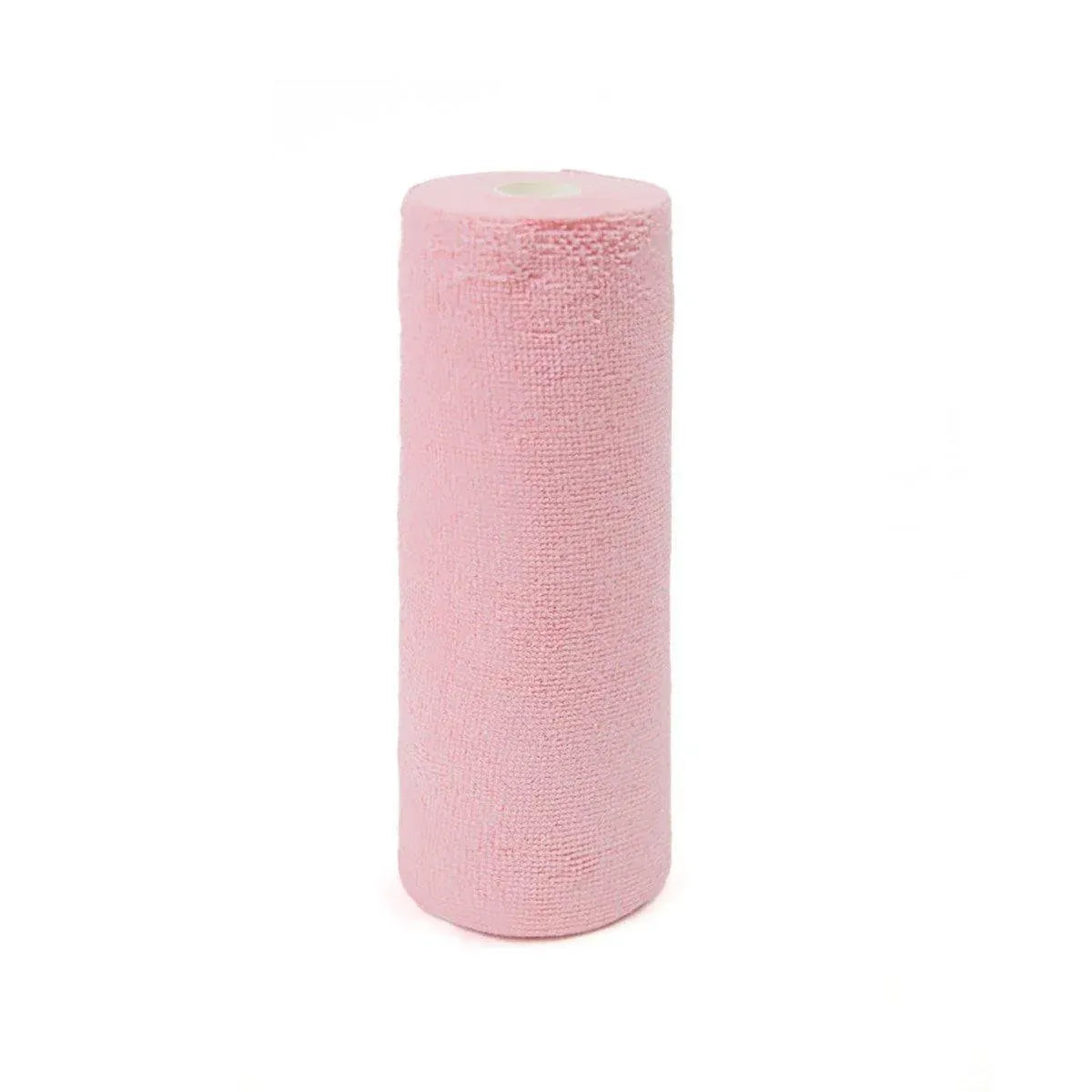 Multifunctional Kitchen Cleaning Towel Strong Absorbent Hand Tear Dish Cloth - Pink