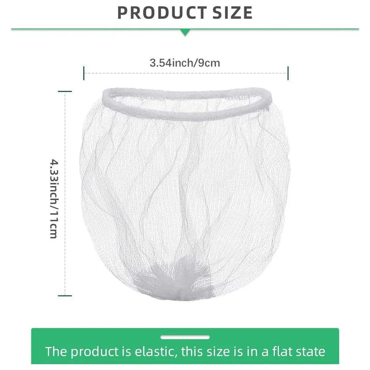 300pcs Disposable Kitchen Sink Strainer Anti Clogging Sewer Mesh Pocket Filter