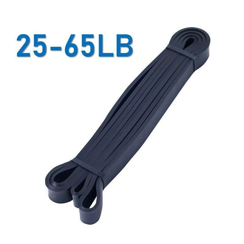 Heavy Duty Resistance Yoga Band Loop Exercise Fitness Workout Band Gym Band - Blue 125-170 lbs (64mm*2080mm)