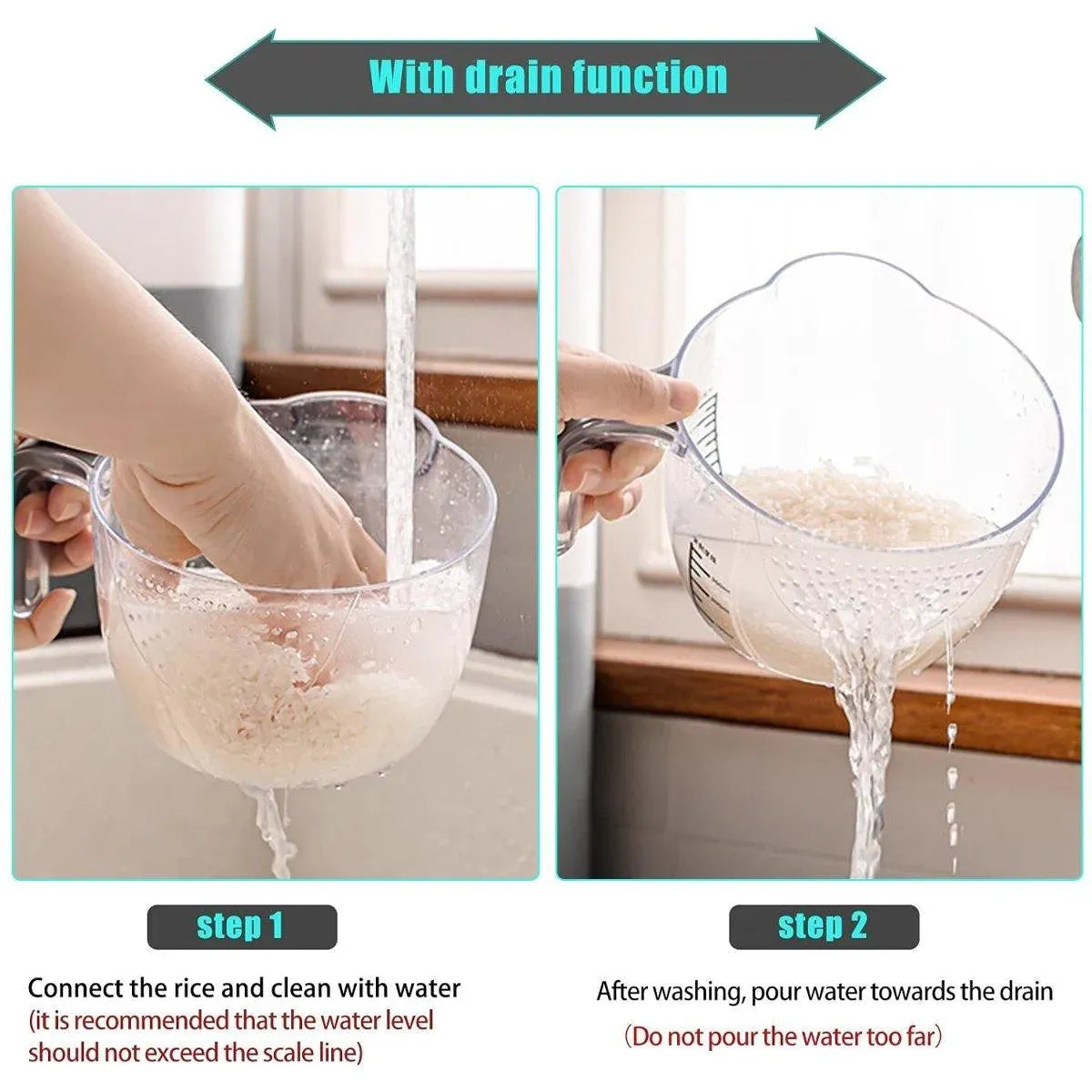 12Kg Automatic Grain Dispenser Cereal Rice Storage Box Kitchen Food Container
