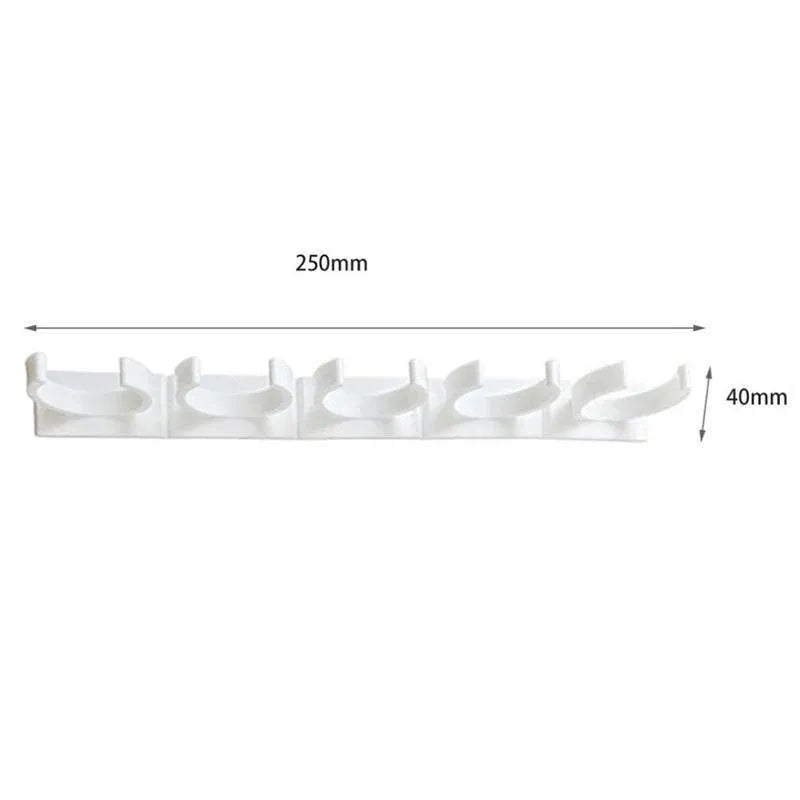 2Pcs Kitchen Spice Gripper Strip Jar Rack Organiser Storage Holder Wall