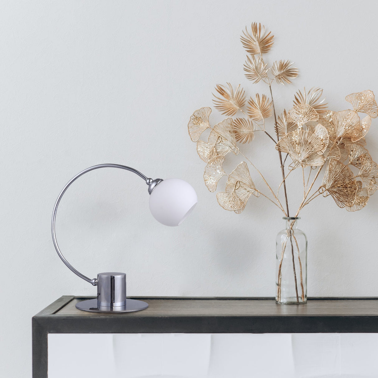 Penelope Touch Table Lamp - Chrome