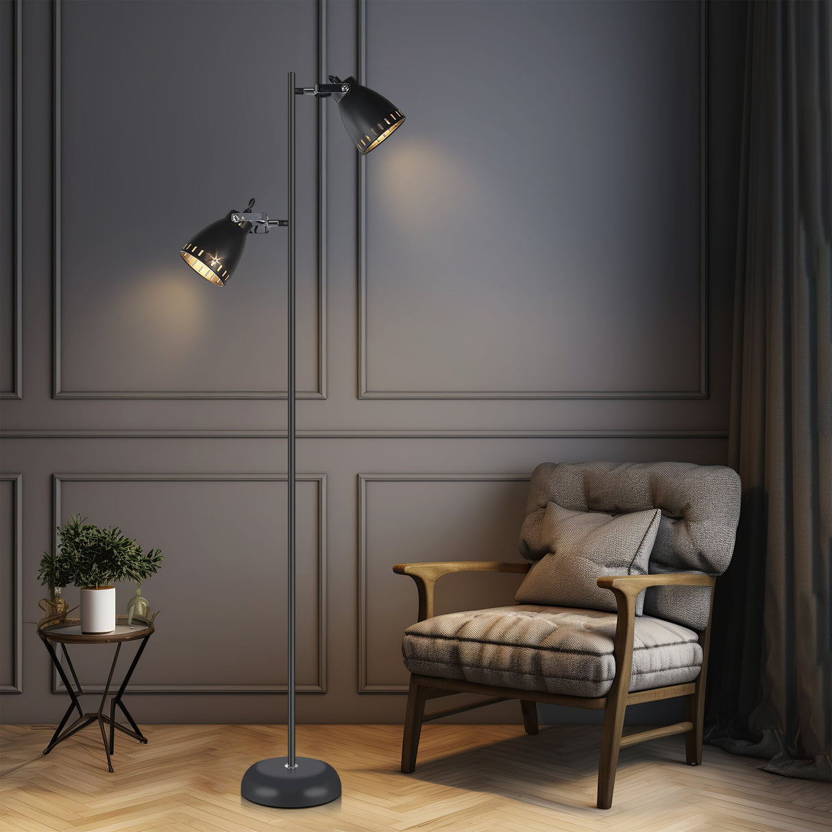 Ember Floor Lamp - Black