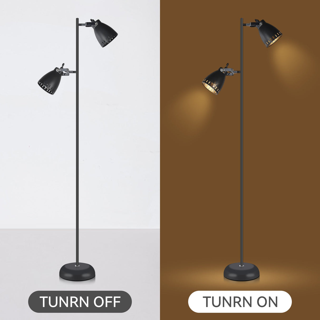 Ember Floor Lamp - Black