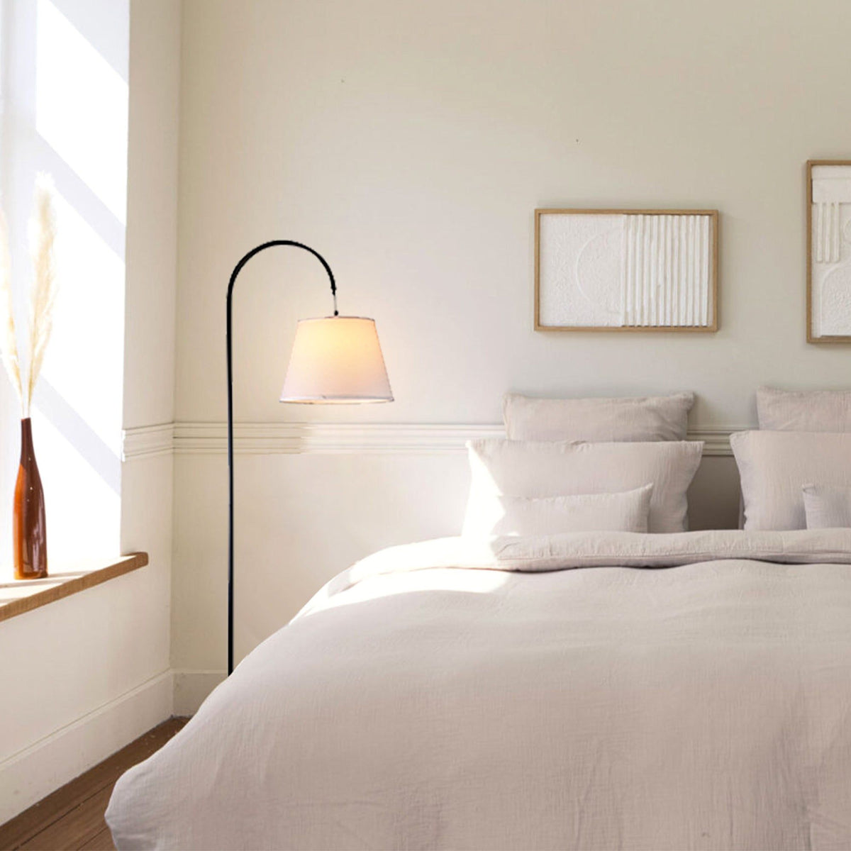 Thea Floor Lamp - White