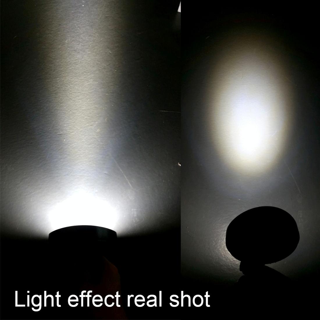 6.7W White Light Round - Shaped Waterproof Car Boat Marine Work Lights Spotlight Led Bulbs Dc 9 - 30V