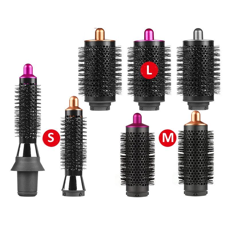 Gold 20mm Cylinder Comb for Dyson Airwrap - 55Mm Cylinder Comb Rose Red