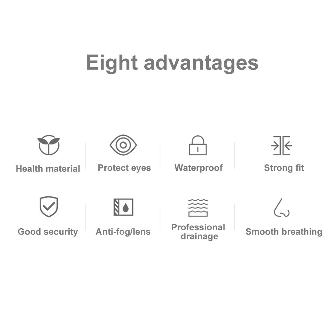 Underwater Diving Mask for Action Cameras