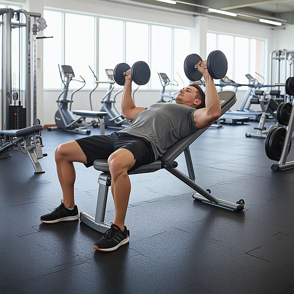 FID Flat Incline Decline Adjustable Bench Press