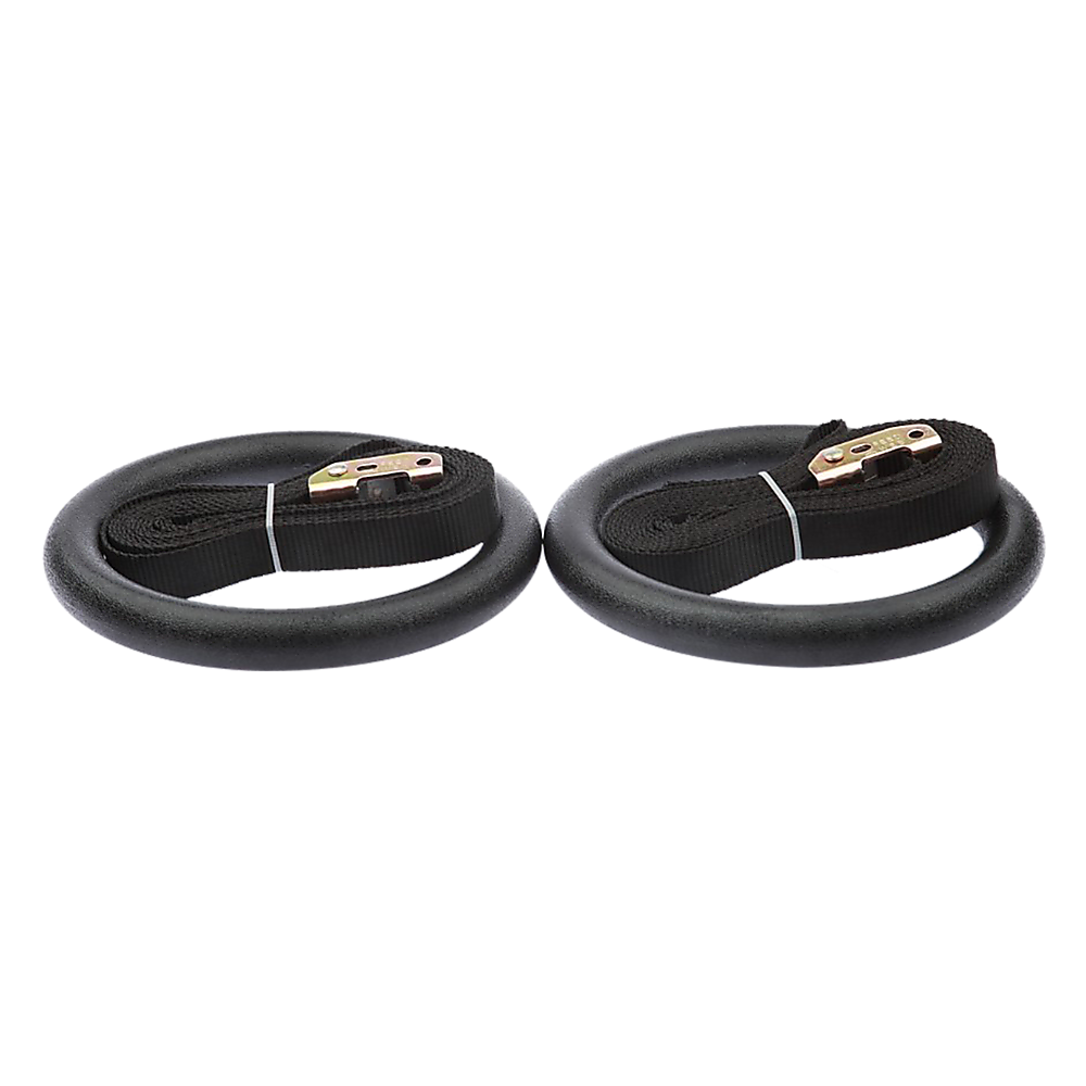 Gymnastic Rings – Adjustable Exercise Training Rings for Home & CrossFit Workouts