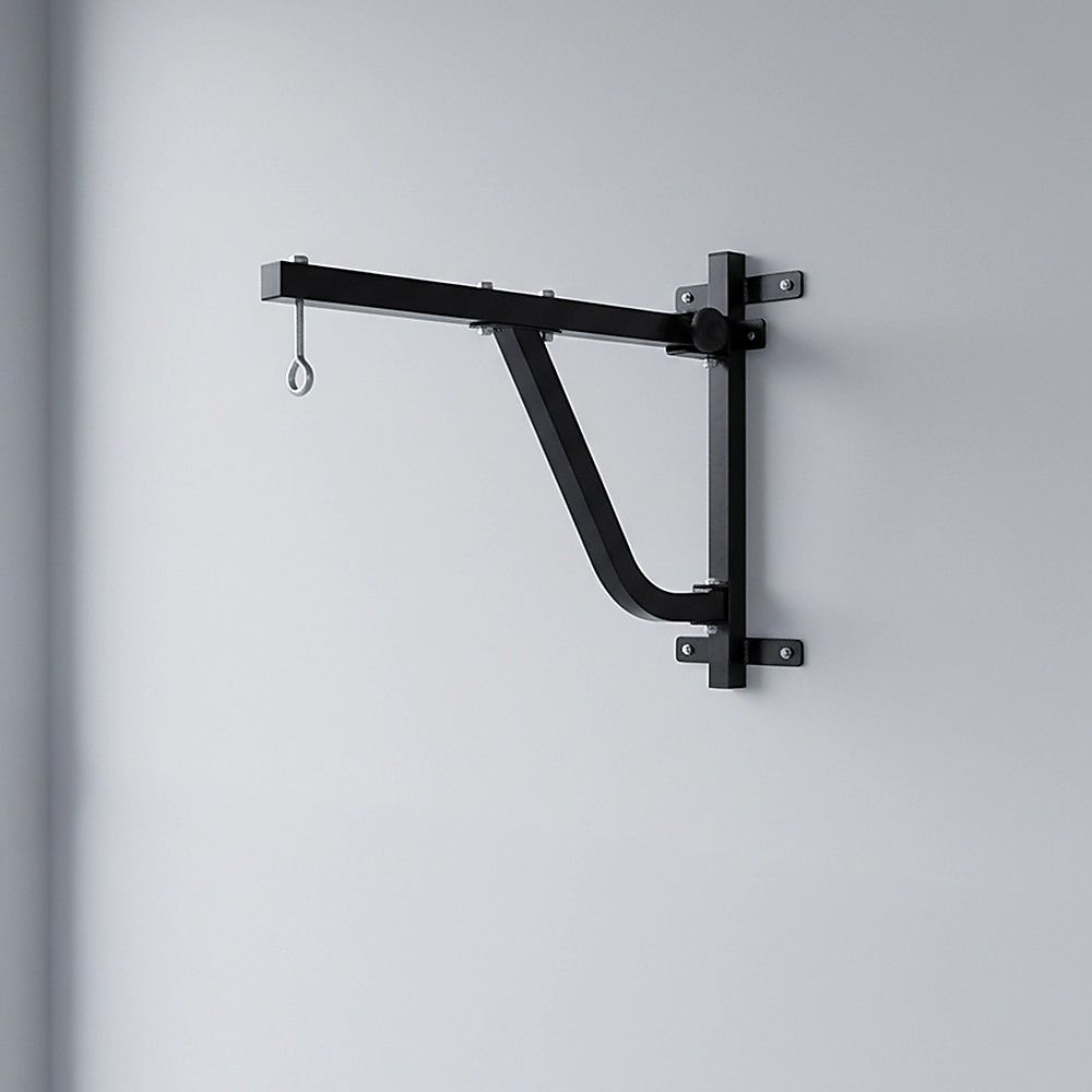 Boxing Punching Bag Wall Pivot Rack – Swivel Mount for Home Gym