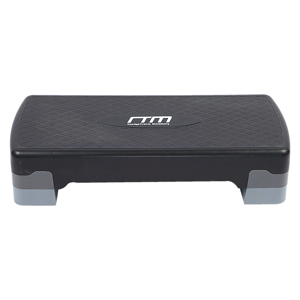 Aerobic Exercise 2-Block Bench Step – Adjustable Fitness Workout Stepper