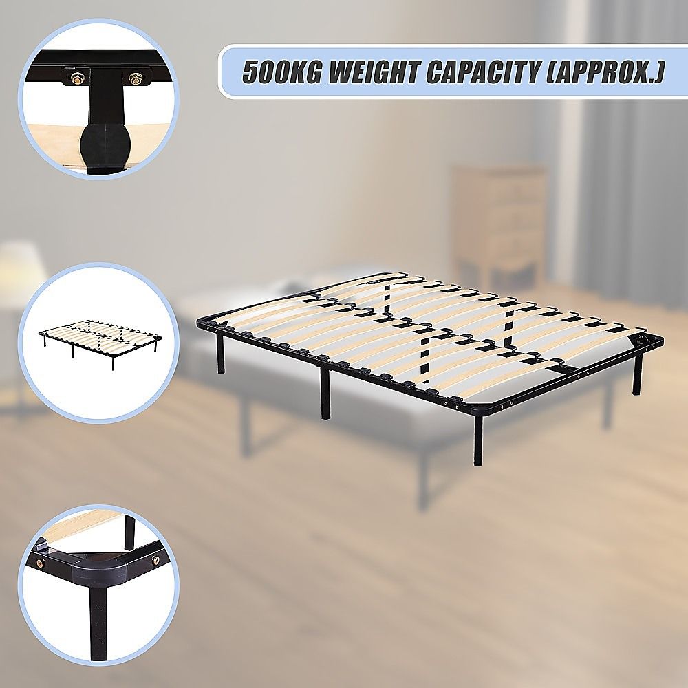 Double Metal Bed Frame - Bedroom Furniture
