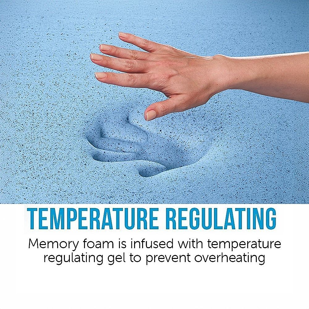 King Single 25cm Gel Memory Foam Mattress – Dual-Layered Comfort with CertiPUR-US® Certified Foam