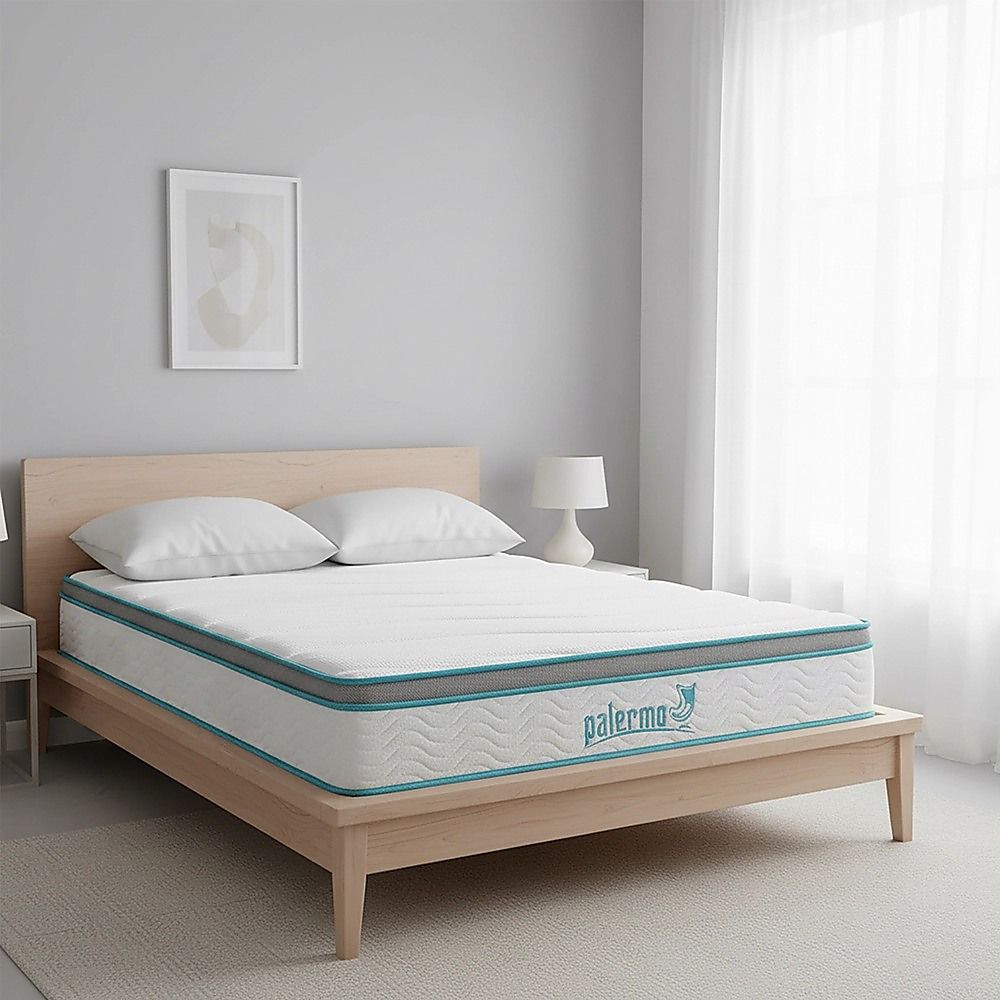 King Single 20cm Hybrid Mattress – Memory Foam and Innerspring Support