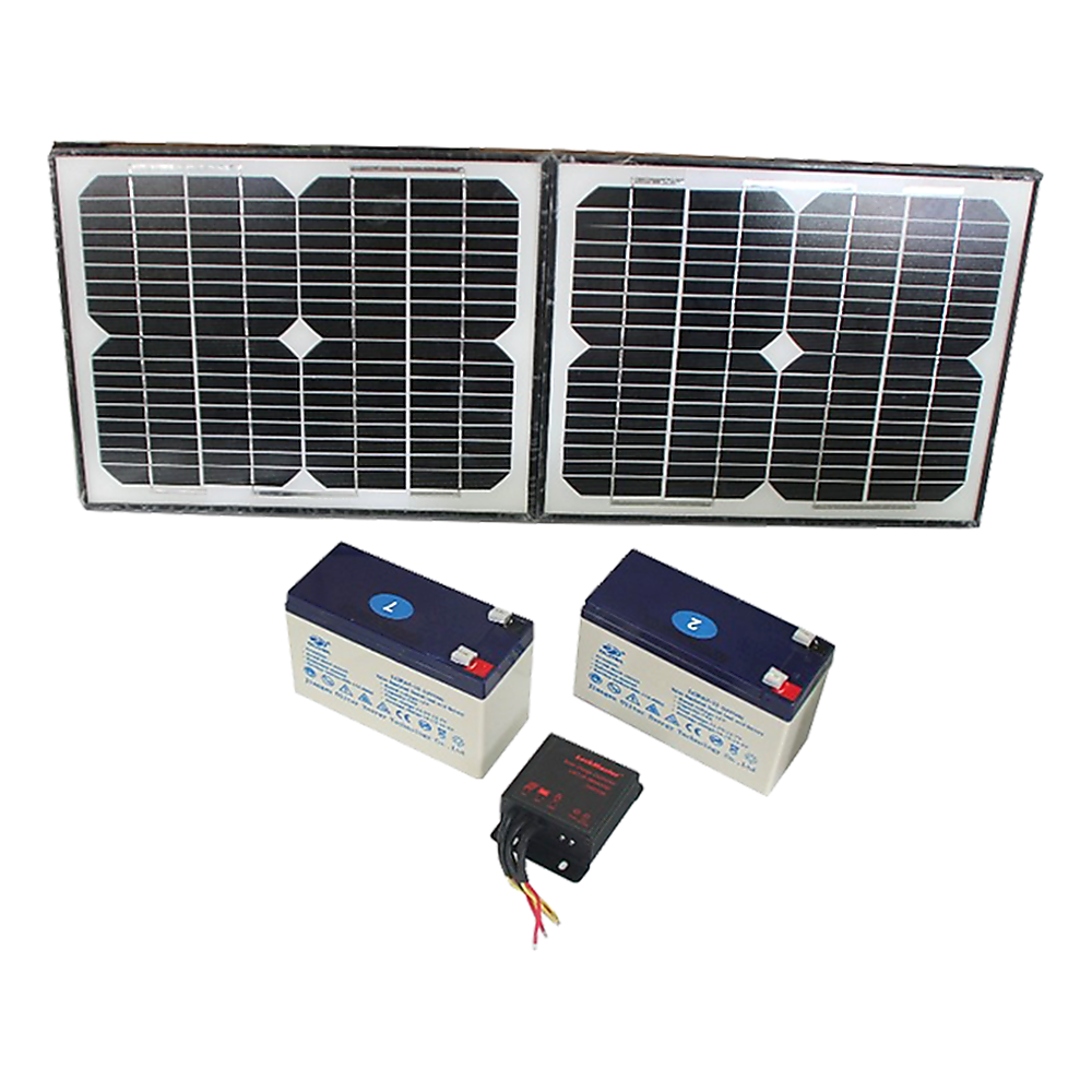 Automatic Sliding Gate Opener – 1000KG Slide Gate Opener with 20w Solar Kit