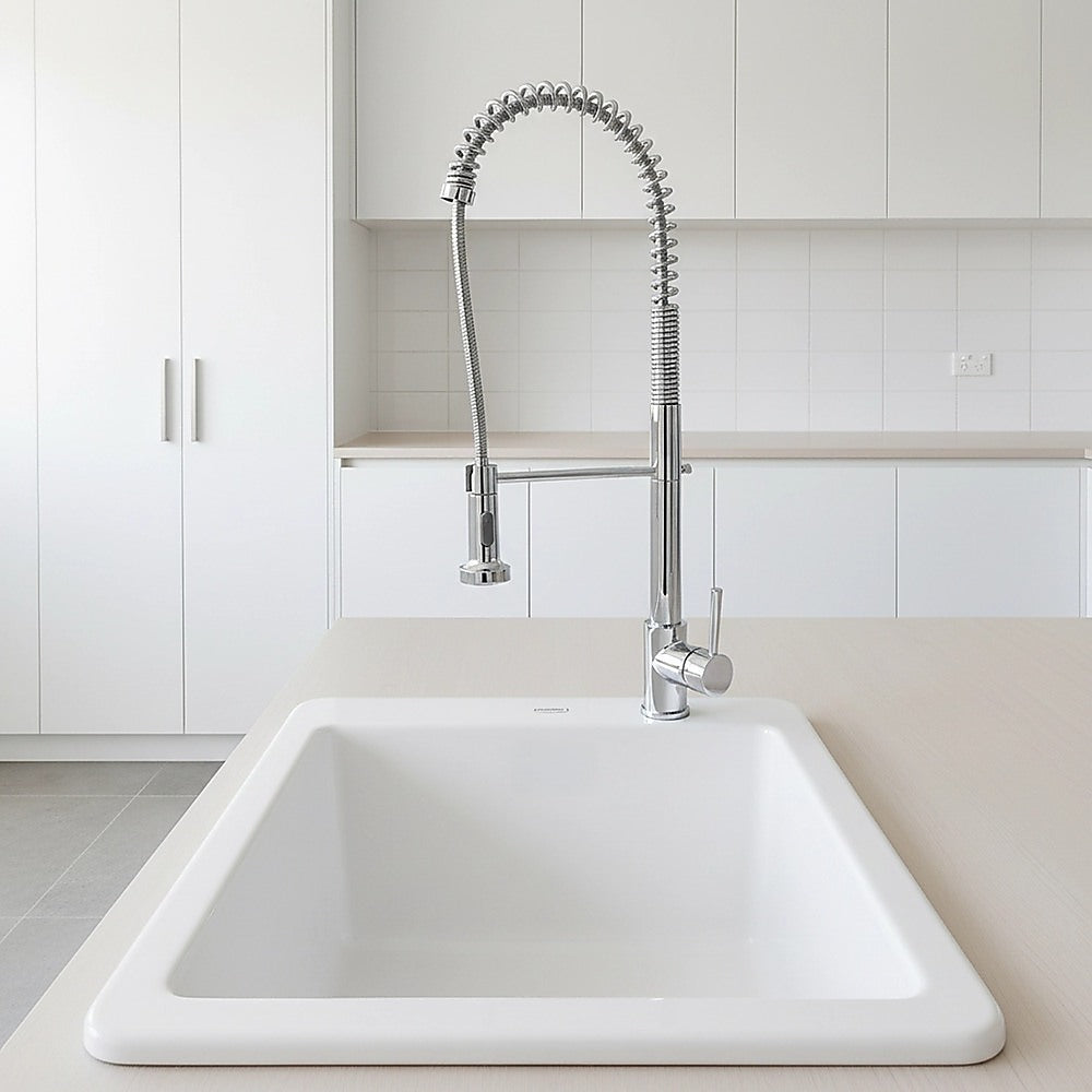Basin Mixer Pull-Out Kitchen Tap Faucet Laundry Sink
