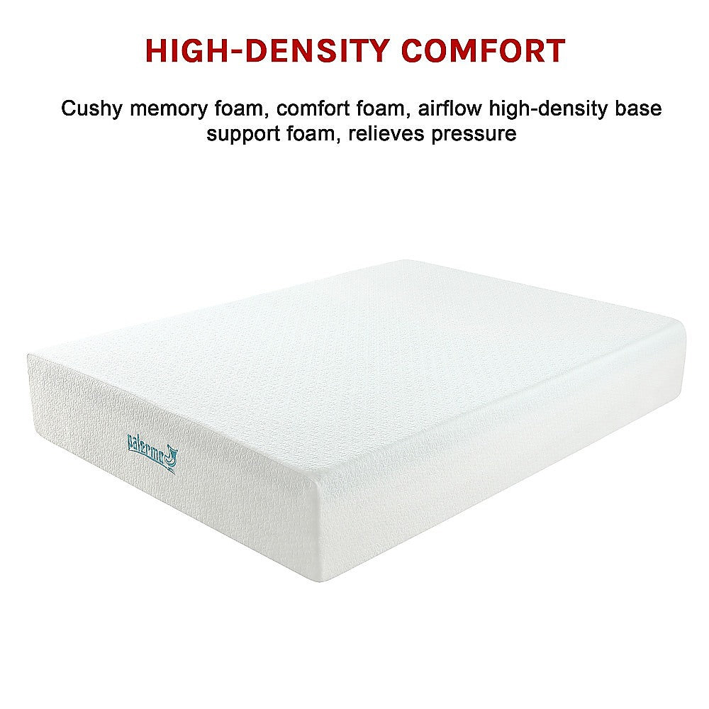 Queen 30cm Green Tea Memory Foam Mattress – Cooling Comfort with CertiPUR-US® Certified Foam