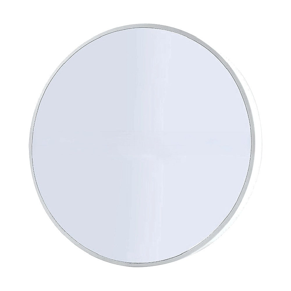 60cm Round Wall Mirror Bathroom Makeup Mirror by Della Francesca