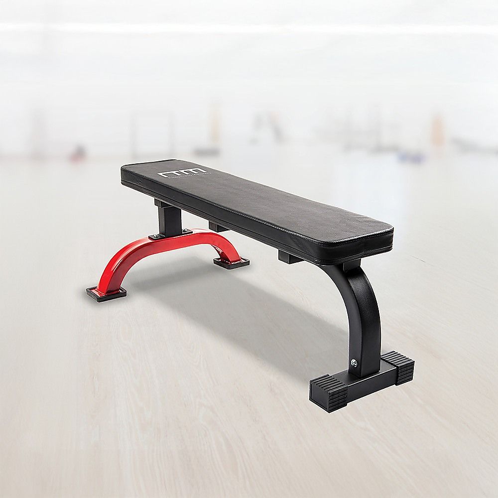Fitness Flat Bench Weight Press Gym Home Strength Training Exercise