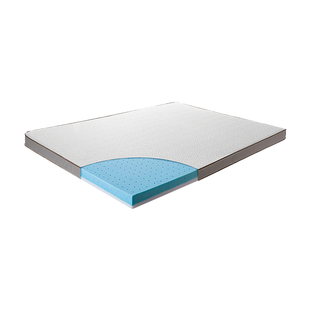 Queen Cooling Gel Memory Foam Mattress Topper – CertiPUR-US® Certified Foam