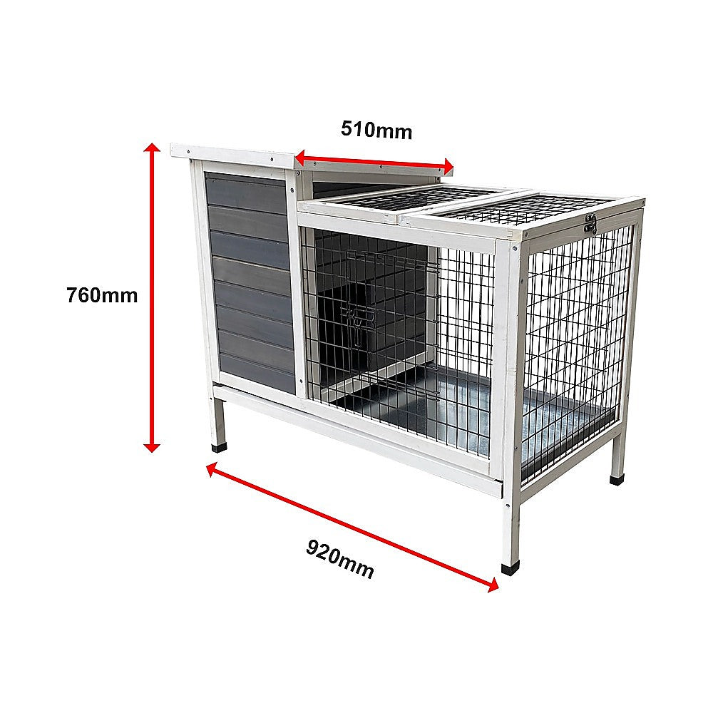 Rabbit Bunny Cage Hutch Pet Cages Enclosure