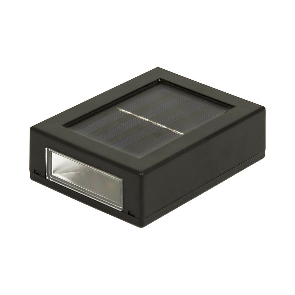 2pc Outdoor Solar LED Deck Lights Garden Patio Pathway Stairs Warm White
