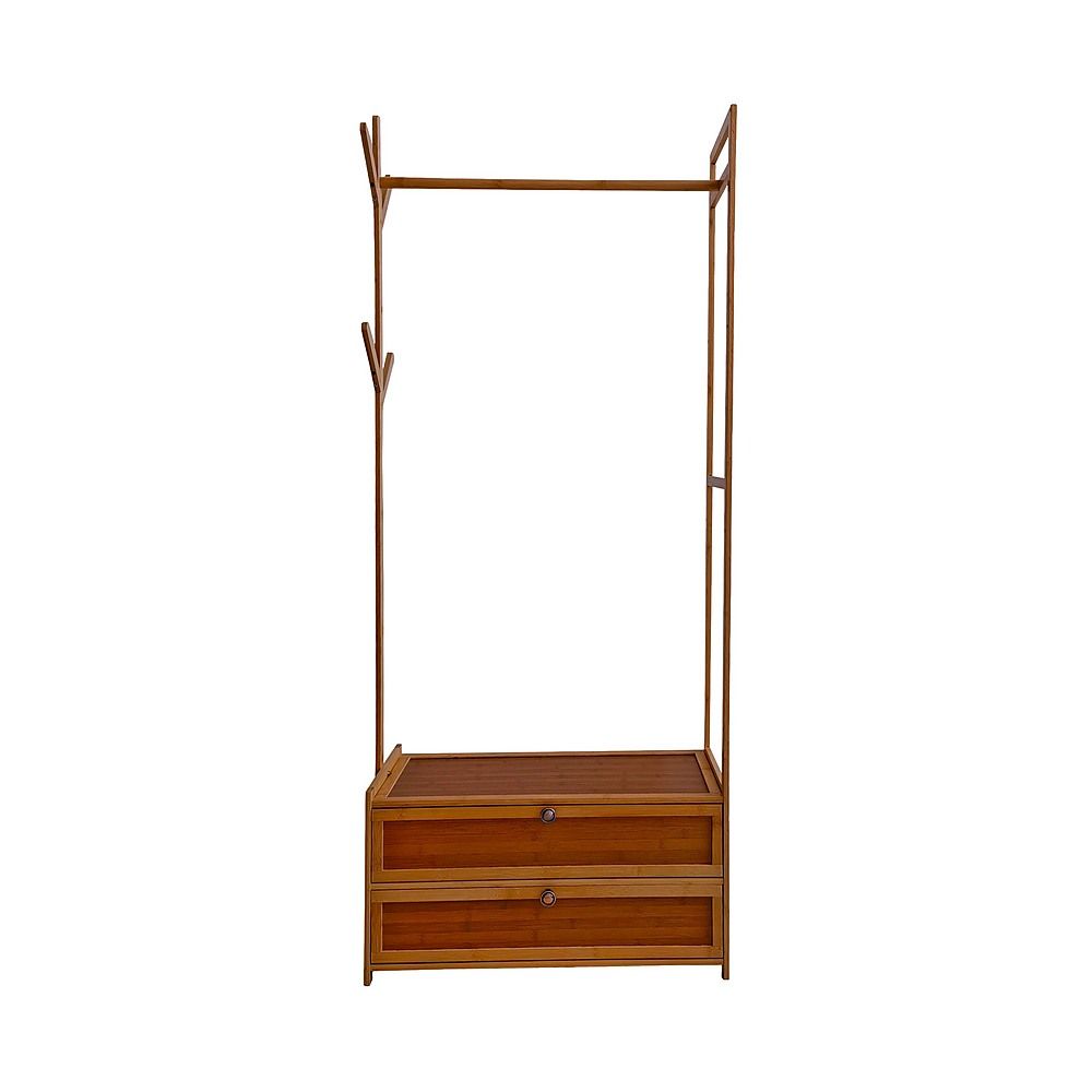 165x70cm Clothes Rack Stand Storage Shelves Modern Coat Tree