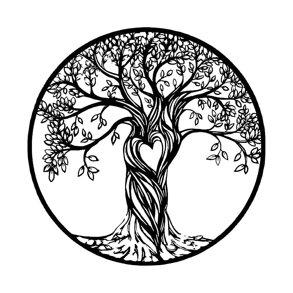 Tree Life Wall Decoration Metal Tree Wall Sculpture