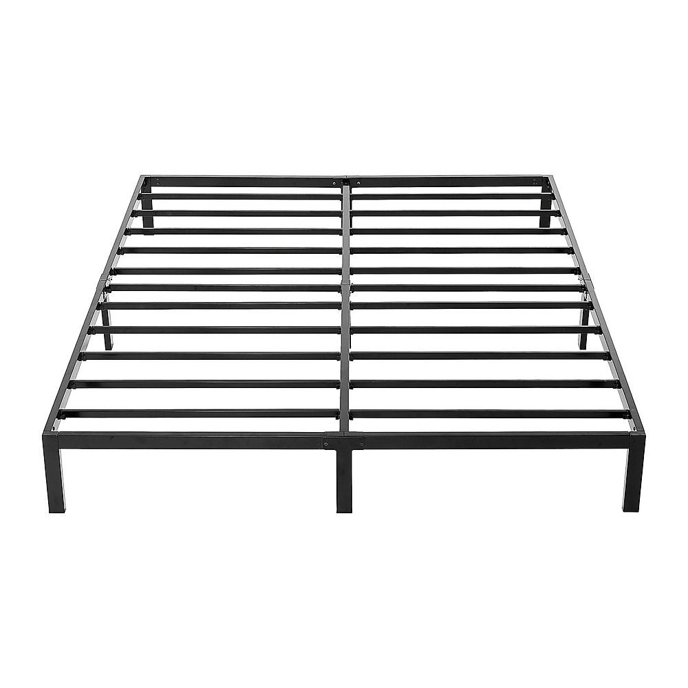 King Full Metal Bed Frame Base – Sturdy Steel Bed Base for Australian Mattress