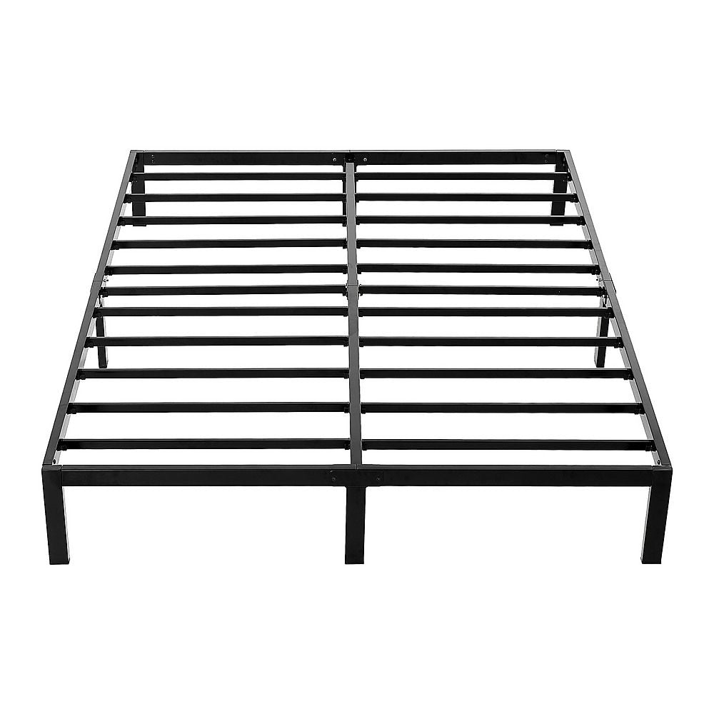 Queen Full Metal Bed Frame Base – Sturdy Steel Bed Base for Australian Mattress