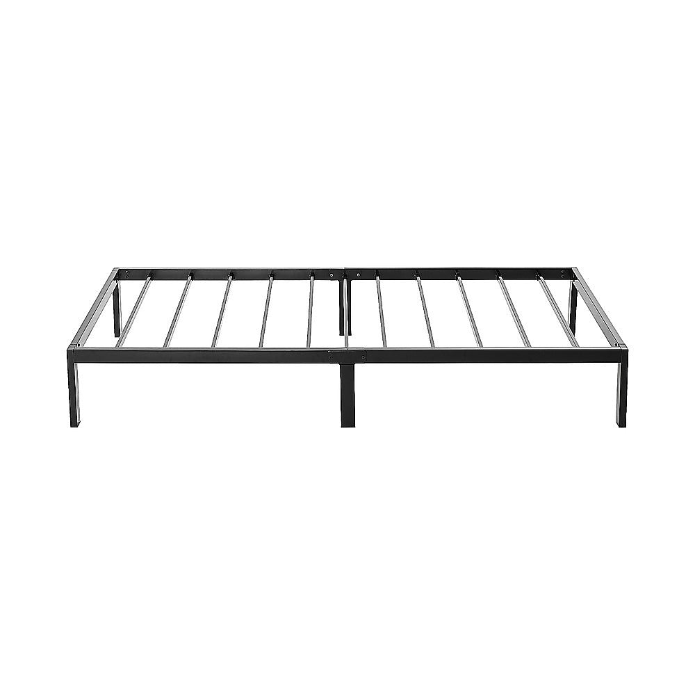 Single Full Metal Bed Frame Base – Sturdy Steel Bed Base for Australian Mattress