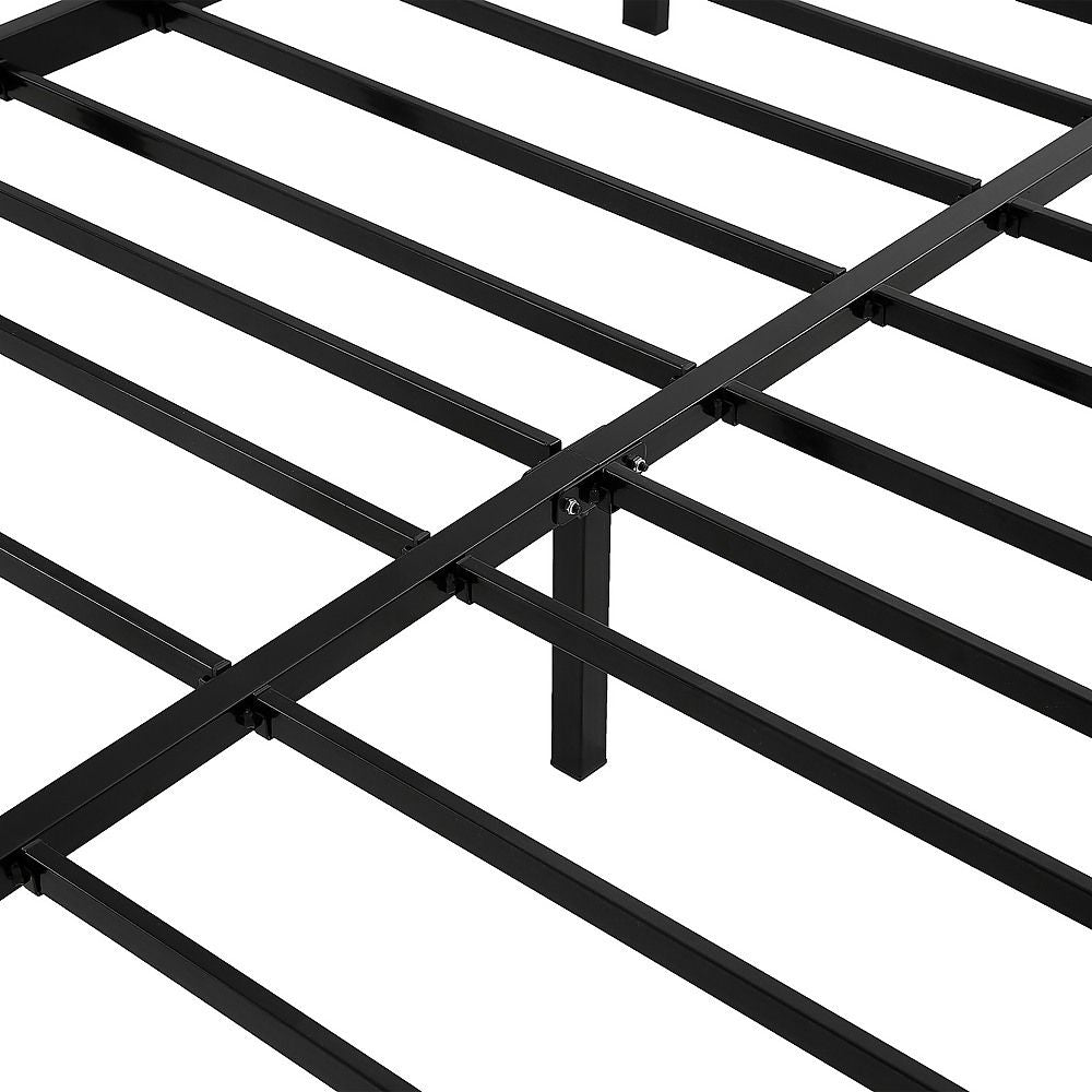 Metal Bed Frame – Heavy-Duty Steel Base for King Single Mattress