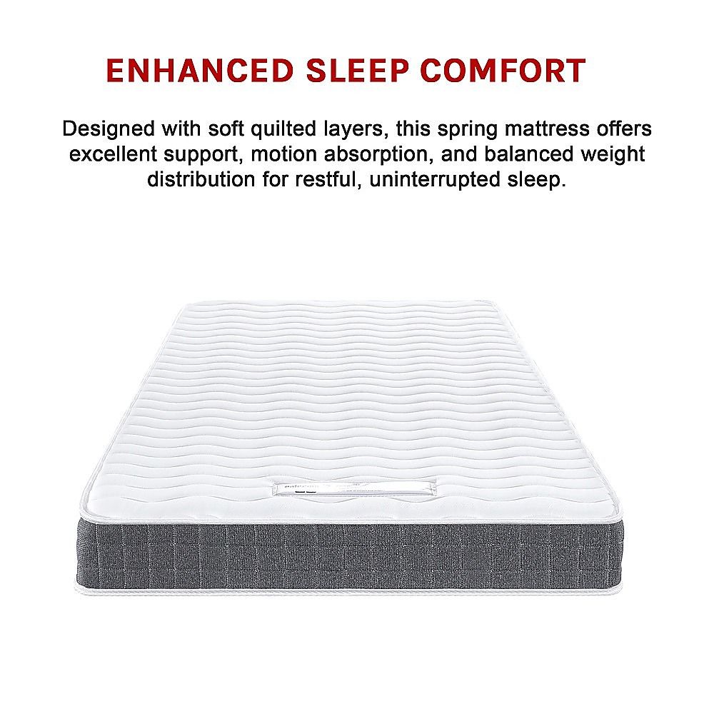 King Single Memory Foam Mattress – OEKO-TEX® Textile & CertiPUR-US® Certified Foam
