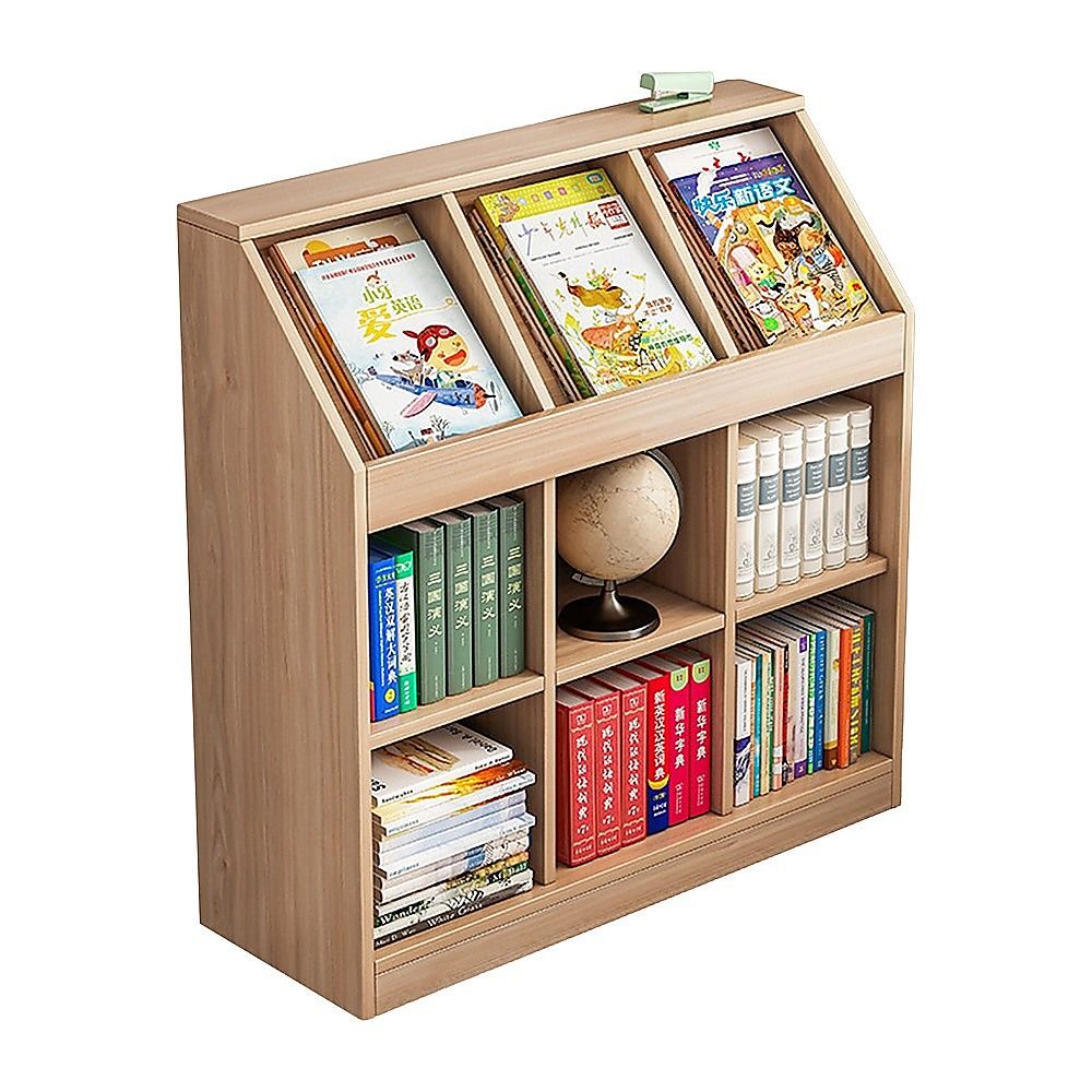 Slanted Top Bookcase Bookshelf Classroom Storage Cabinet