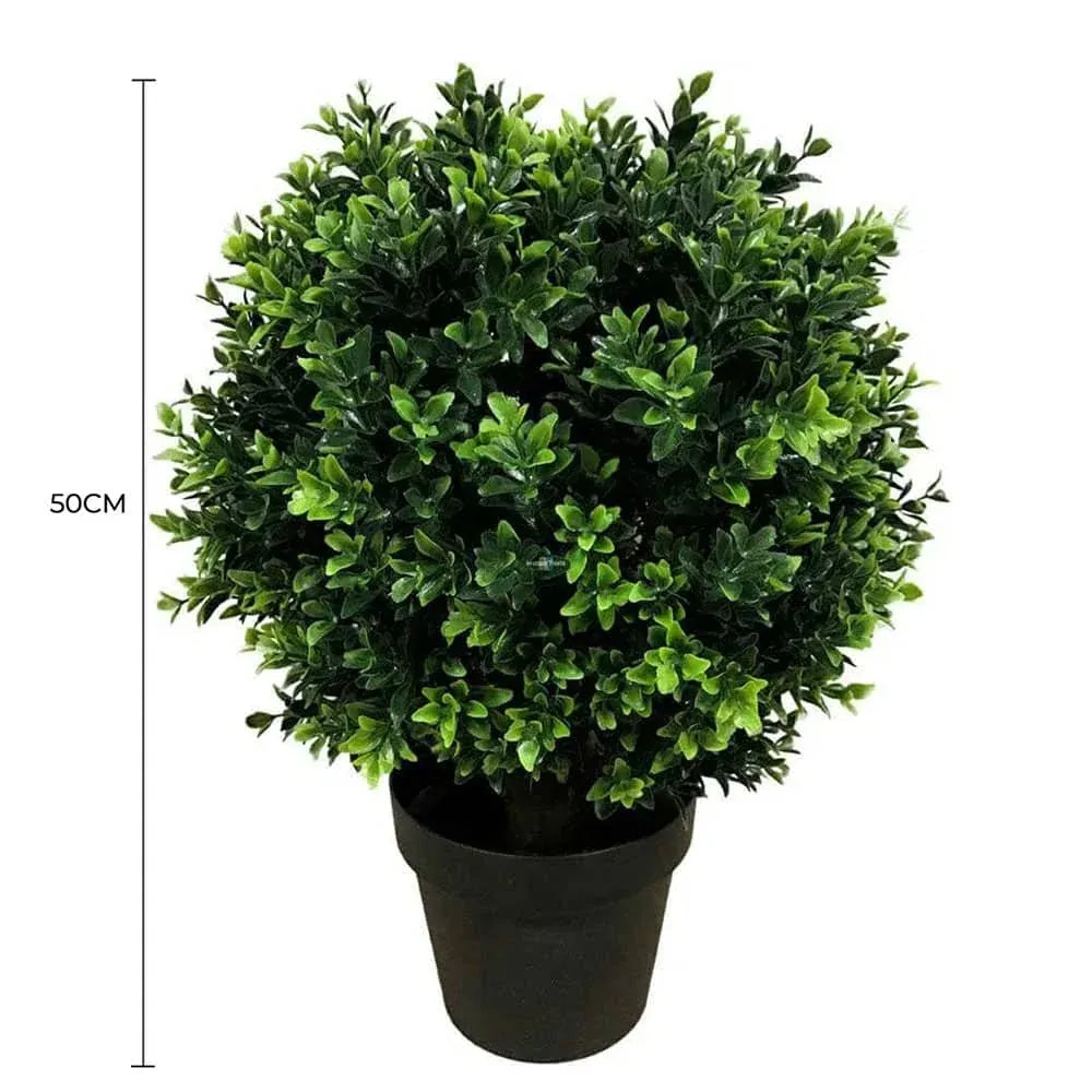 Artificial Topiary Shrub (Hedyotis) UV Resistant 50cm