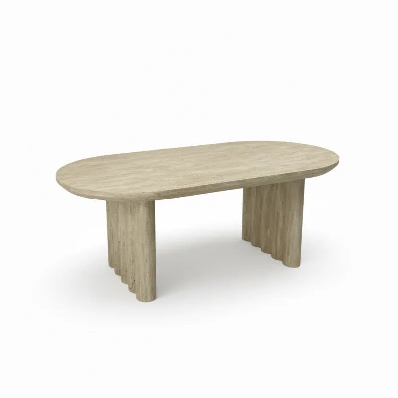 Signorina Coffee Table - Travertine Look