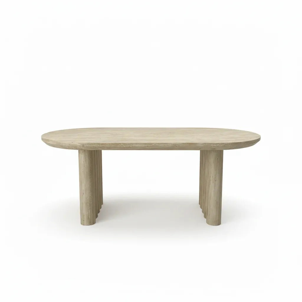 Signorina Coffee Table - Travertine Look