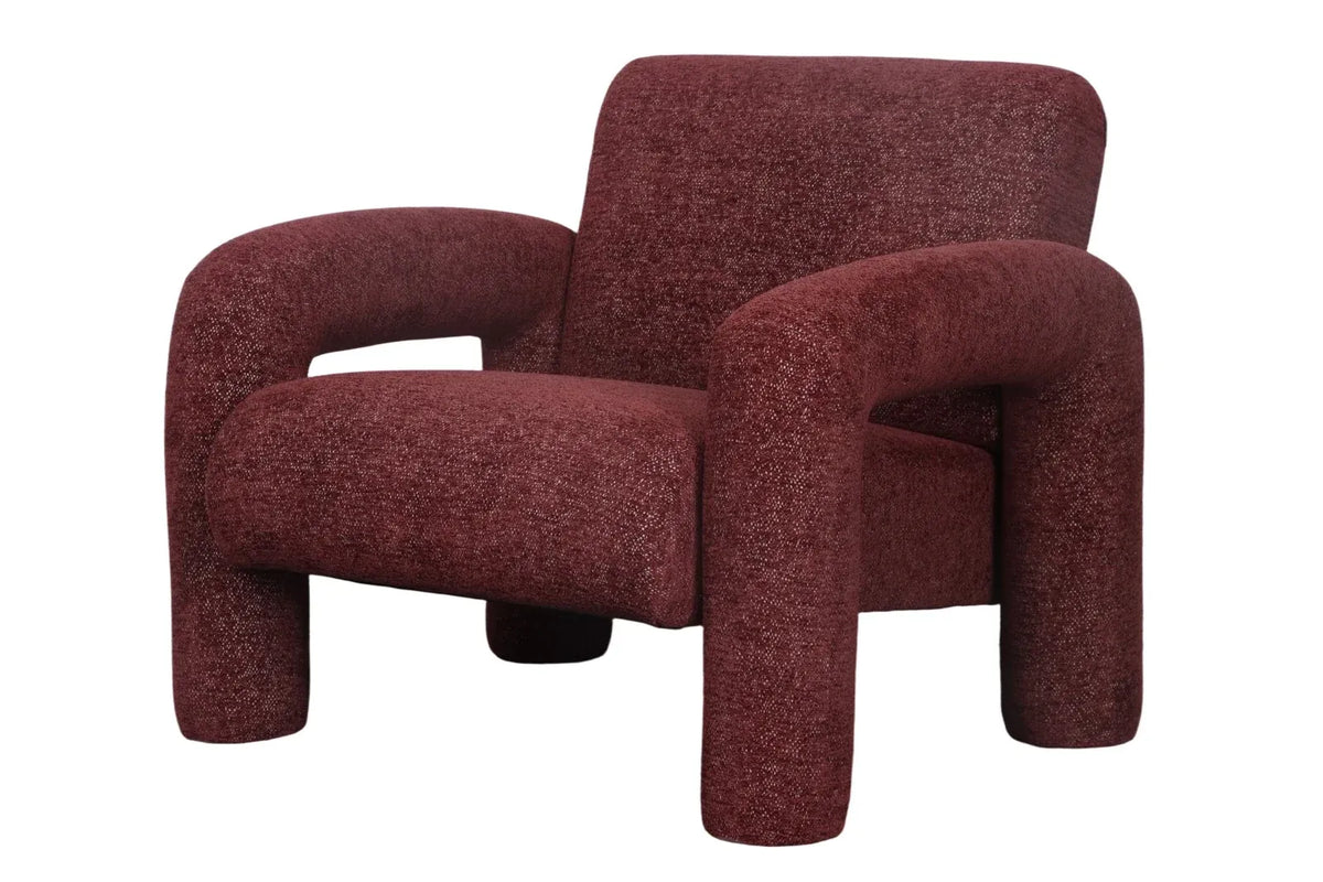 Lily Chair - Burgundy